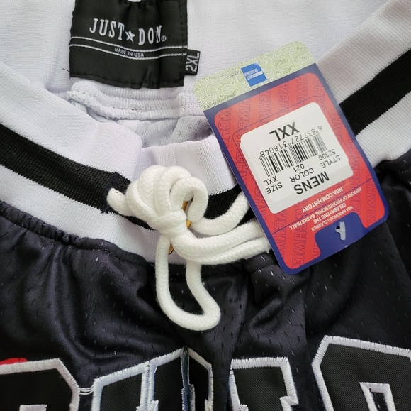 Just Don Chicago Bulls TB HC Basketball Shorts 🏀 - Picture 4 of 6